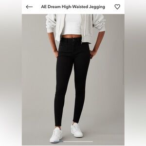 American Eagle Black Dream High Waisted Jegging